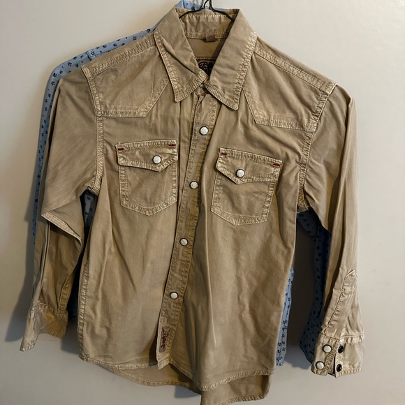 Youth Boys Pearl Snaps (All 4 are Rafter C brand purchased from Cavenders) - Picture 2 of 4